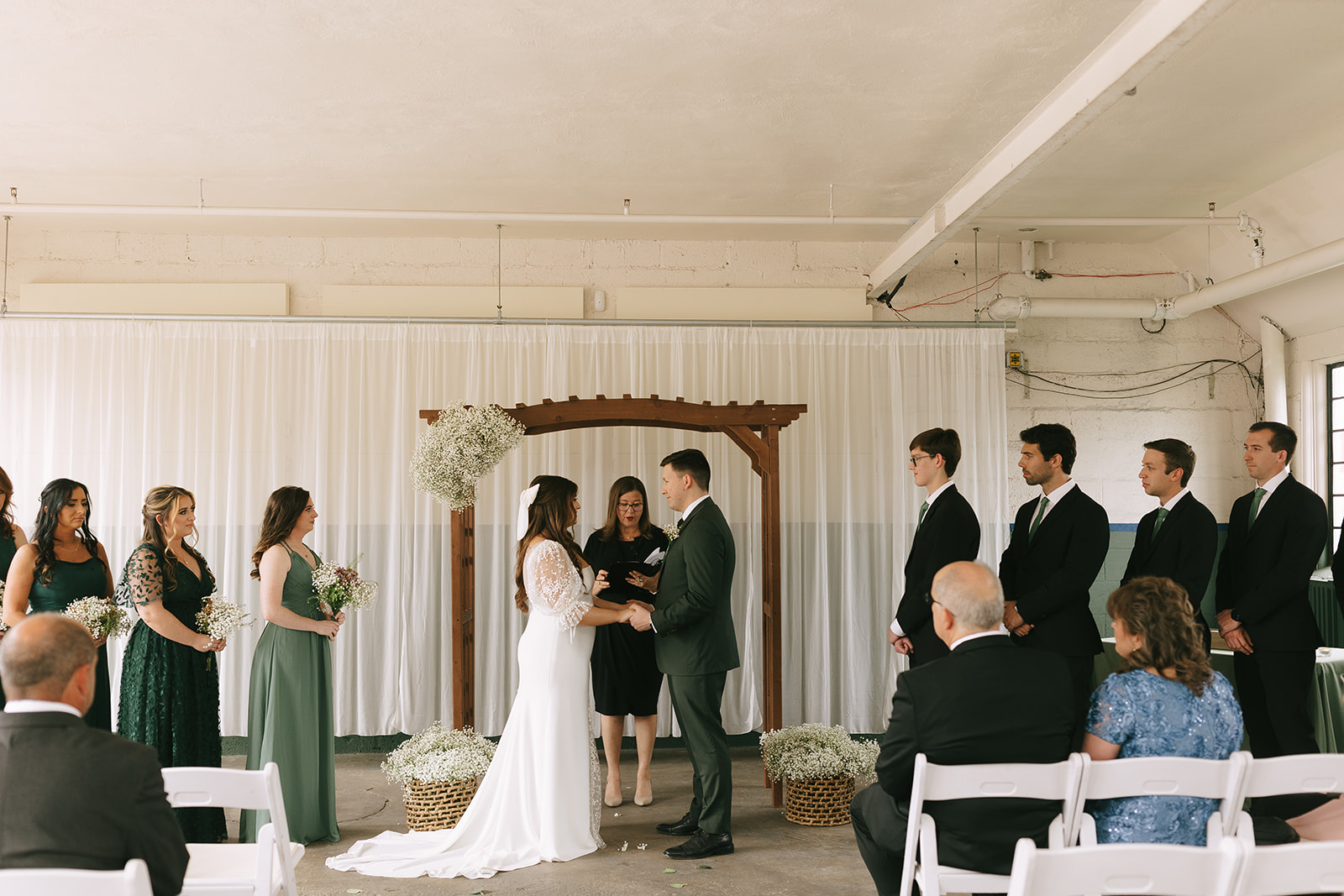 Timeless & Elegant Detroit Wedding at Packard Proving Grounds || Emily and Joel