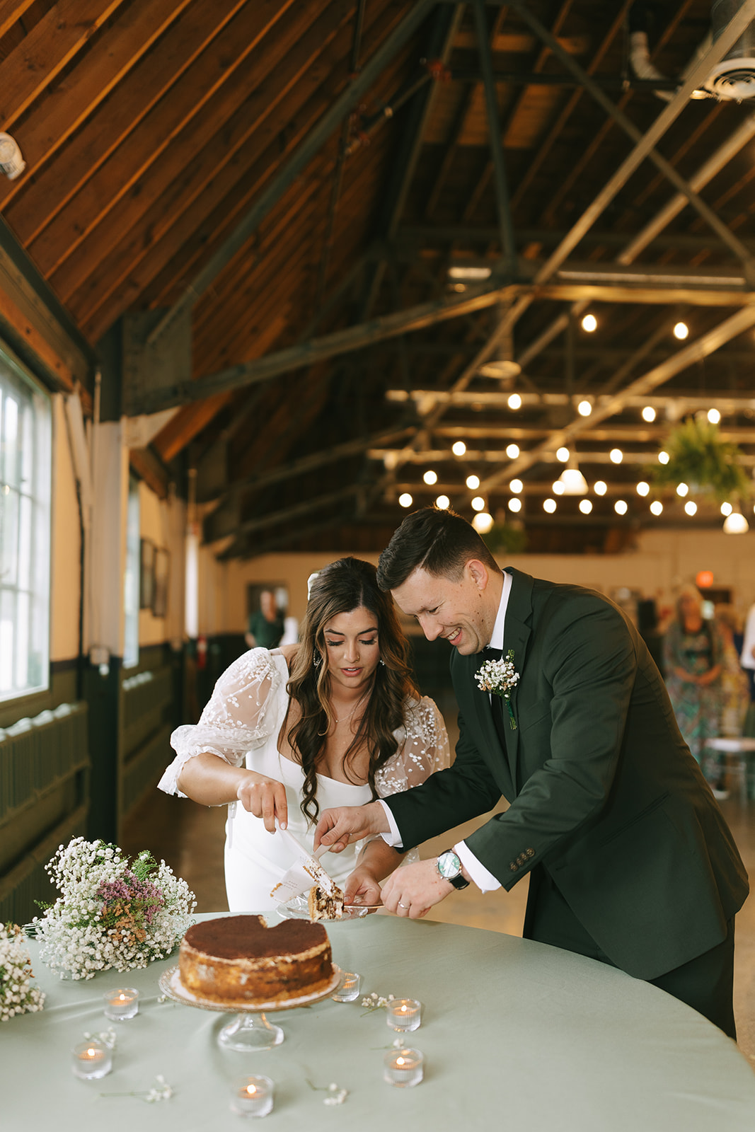 Timeless & Elegant Detroit Wedding at Packard Proving Grounds || Emily and Joel