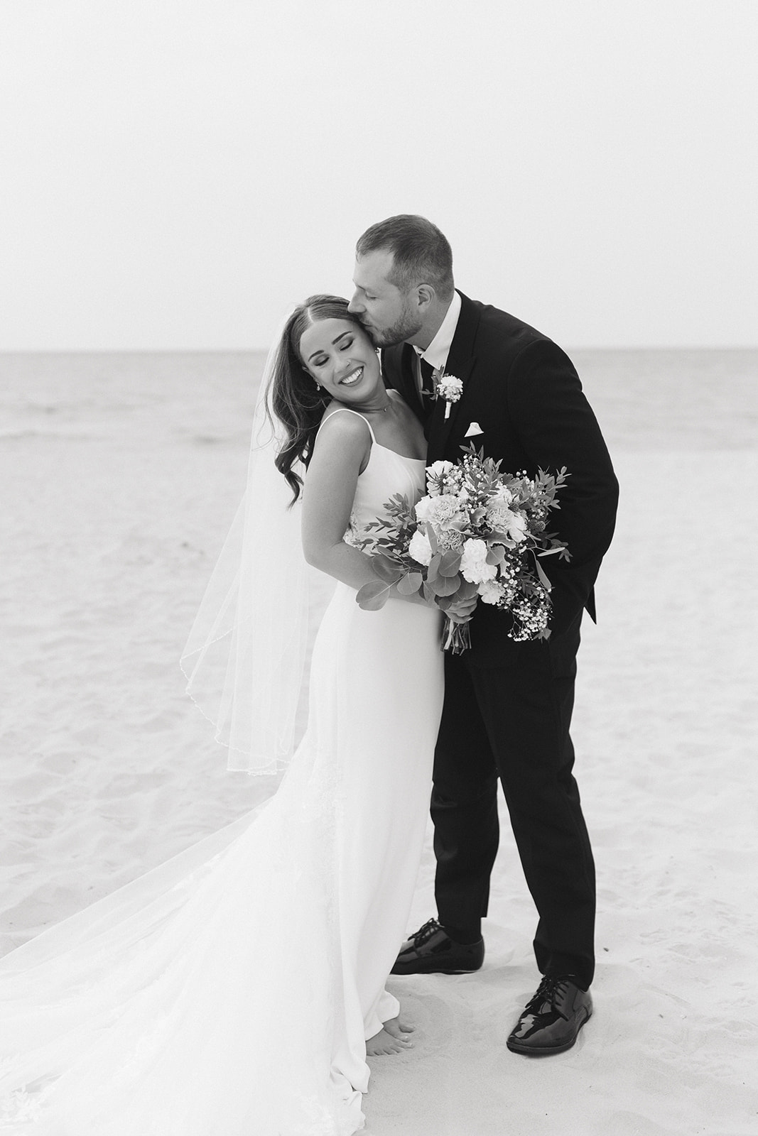 Nontraditional Weekday Wedding in Ludington, MI || Megan and Garrett