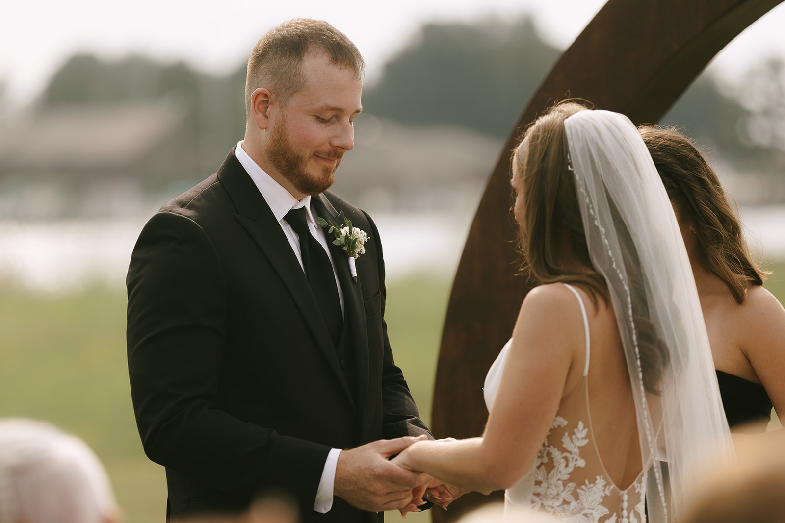 Nontraditional Weekday Wedding in Ludington, MI || Megan and Garrett